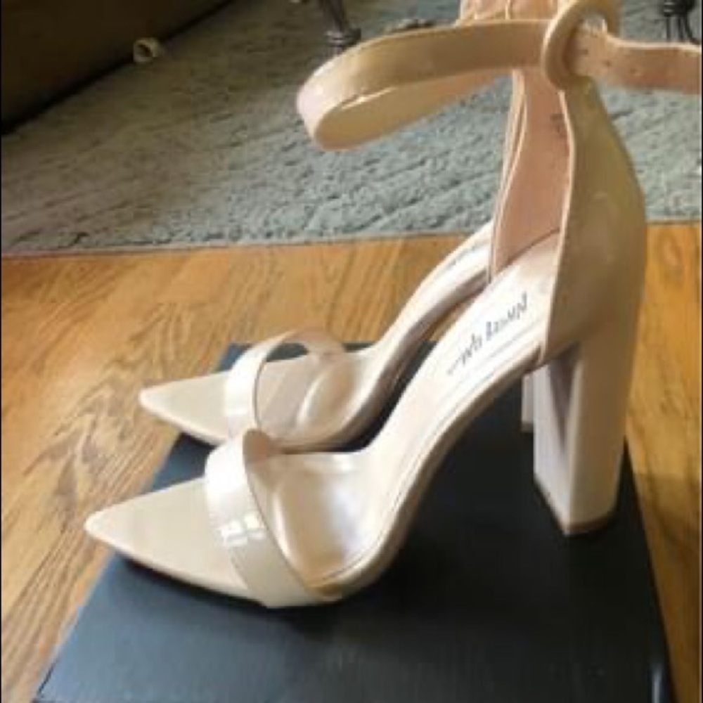 Nasty Gal nude heels